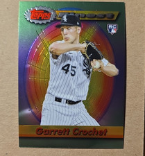 2021 Topps Finest Flashbacks Garrett Crochet RC #59 Chicago White Sox Baseball
