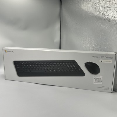 Microsoft Wireless Desktop 900 Tastatur & Maus Set - Schwarz - Versiegelt