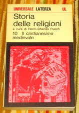 STORIA DELLE RELIGIONI UN.LATERZA VOL.10  IL CRISTIANESIMO MEDIEVALE