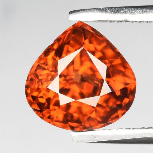 RARE !! ZIRCON ORANGE DE TANZANIE : 1,16 CARAT ★★ P320.135T