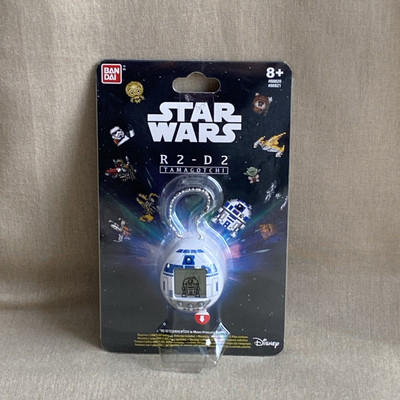 Star Wars: R2-D2 Tamagotchi Keychain (NEW 2021) Bandai Virtual Pet Droid + Games