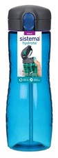 Sistema Hydrate Quick Flip Water Bottle | 800 ml | 800 ml, Assorted Colours 