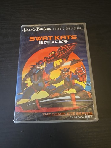 Swat Kats The Complete Series (DVD, 2020, 5-Disc) Hanna Barbera animated family