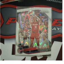 Panini Prizm WNBA 2025 Lexie Hull #51 Indiana Fever Prizm Card White Seismic