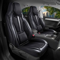 SchonbezüGe SitzbezÜGe FüR Smart Fortwo Forfour 453 Bj Ab 2014 In Schwarz DS3