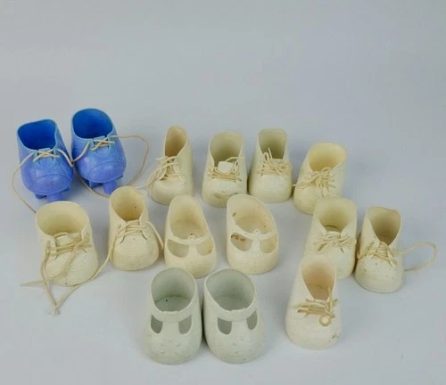 Large Lot of Cabbage Patch Doll Shoes