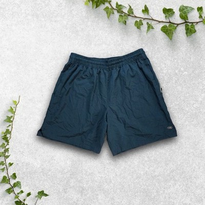 LEG3ND Navy Sport Shorts Gr. L Reißverschlusstaschen leicht Kordelzug Gym W30