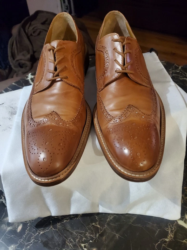 PUNTAS DE ALA JOHN W NORDSTROM MLUCAS BRONCEADAS PARA HOMBRE TALLA 10.5 Foto 2 de 4