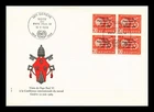 Dr Jim Stamps Switzerland Pope Paul Vi Visits Geneva 1969 Block First Day Cover