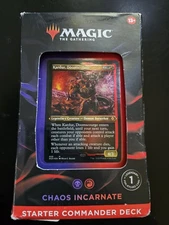 Commander Starter Deck: Chaos Incarnate - Magic: the Gathering - Brand New