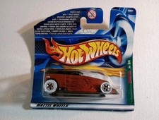 2000 Hotwheels Ford Phaeton Wood Grain/ White Walls 5sp Chrome 3/4 Short Card 