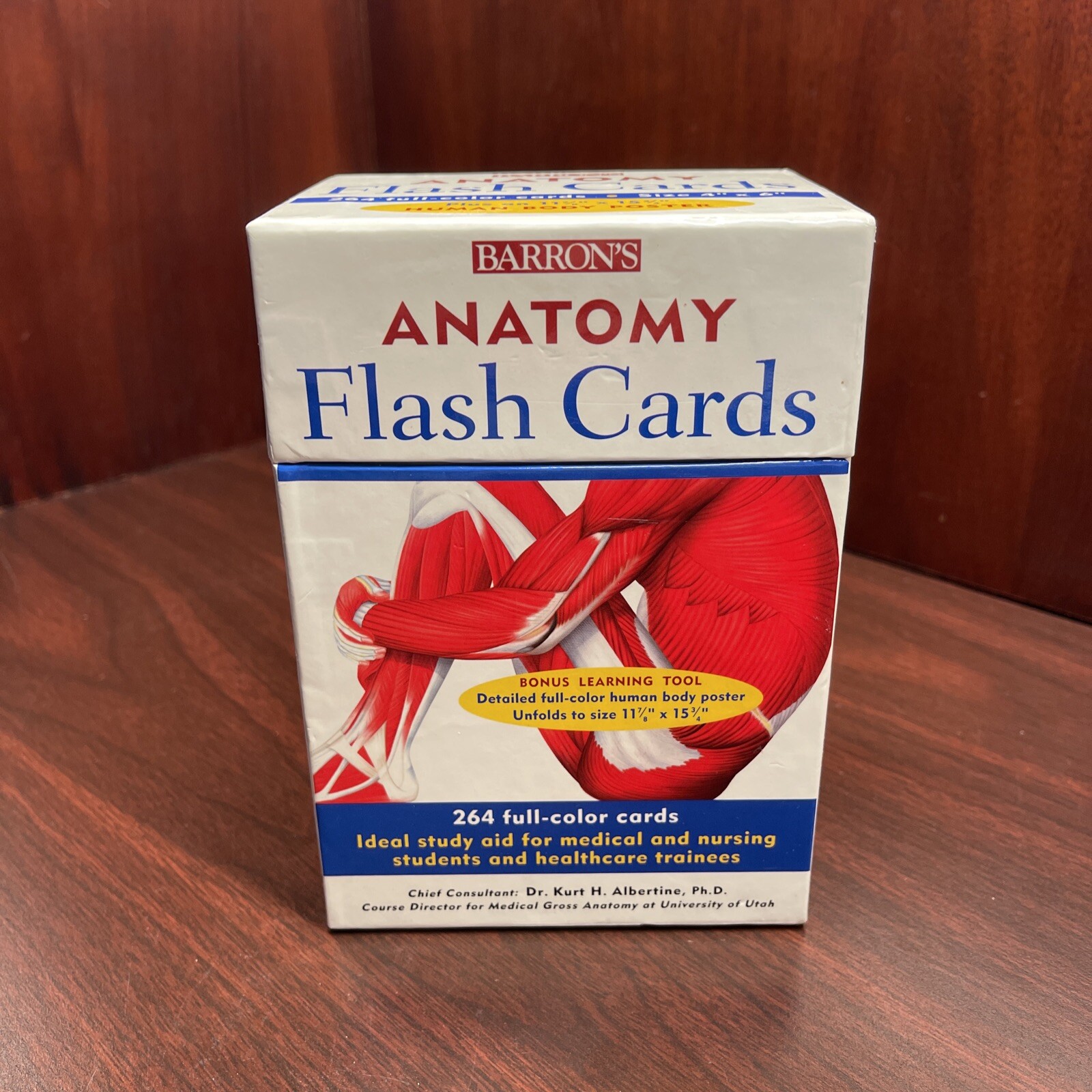 Barron's Anatomy Flash Cards & Laboratory Atlas of Anatomy and