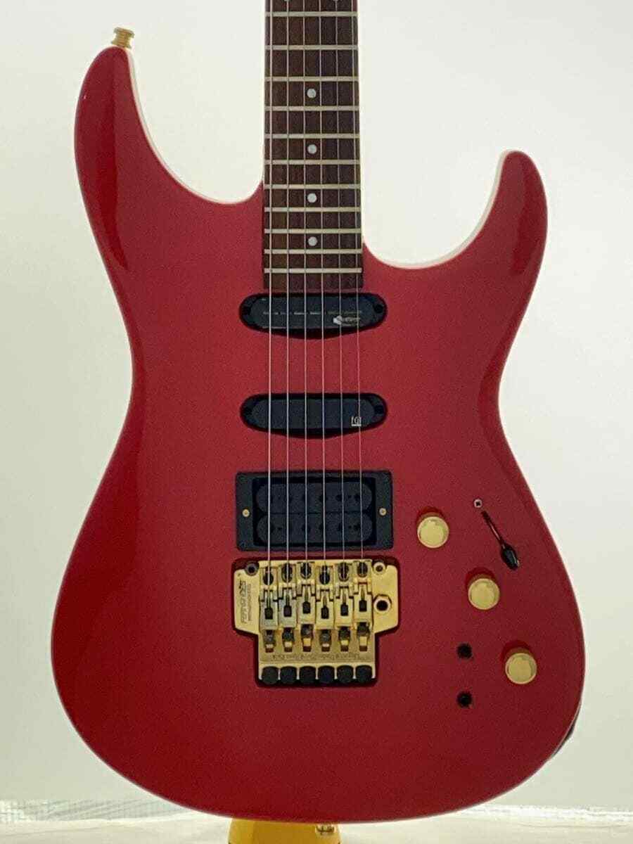 Fernandes FR-85S 1990s Electric Guitar Red Used Shipping