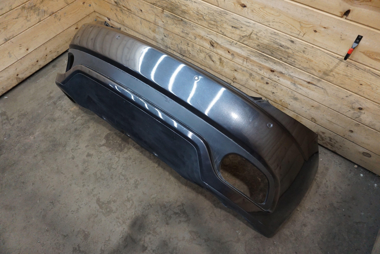 Rear Bumper Cover Assembly Gray OEM 980145004 Maserati Granturismo M145 2008-19
