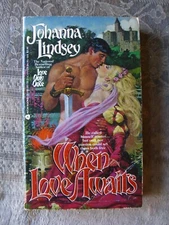 Johanna Lindsey - When Love Awaits - 1986 - paperback