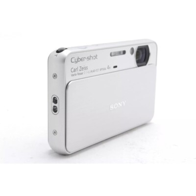 Sony Cybershot Digital Camera DSC-T99 Silver 14.1MP W/ Charger