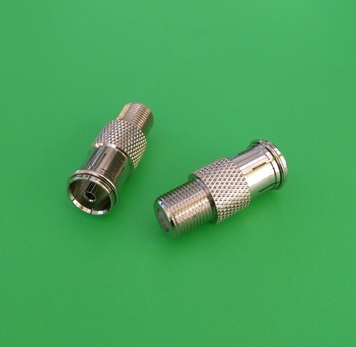 (5 PZ) Connettore PAL Quick Femmina a F Femmina - Venditore USA - Foto 1 di 3