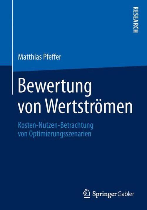 Thumbnail - Bewertung Von Wertströmen | Matthias Pfeffer | Taschenbuch | Paperback