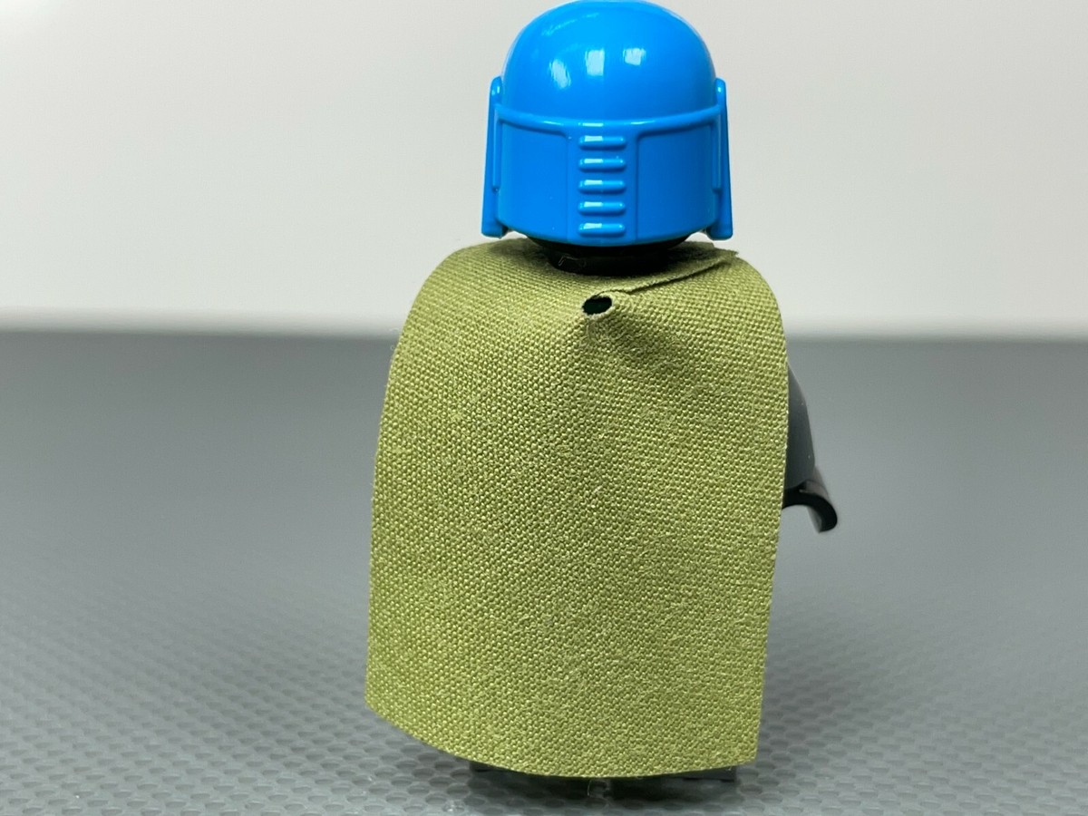 Mandalorian Tribe Warrior Male Blue Helmet Star Wars LEGO