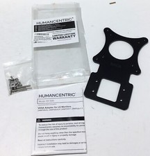 New HUMANCENTRIC White Vesa Mount Adapter for HP 22"-27" Monitors 101-1054-W-V2