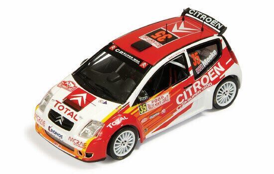 1/43 IXO RAM150 Citroen C2 Super 1600 2005 Monte Carlo Rally #35 Meeke/Patterson