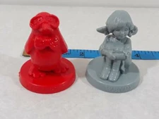 Vintage Lot of 2 1985 Wendy’s Fast Food Restaurant Figurine Good Stuff Gang 80s