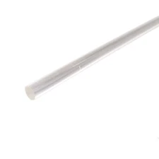 US Stock 6pcs 8mm ±10% Dia. 13” Long Clear Acrylic PMMA Plastic Rod