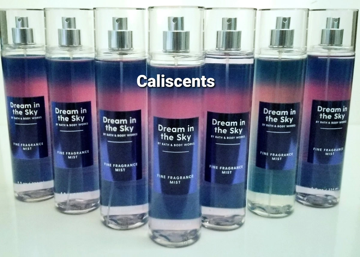 Bath and Body Works DREAM IN THE SKY Fine Fragrance Mist X1 8 OZ NEW