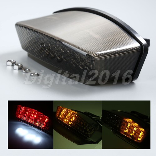 12V Motorcycle Rear Tail LED Light For Ducati Monster 900 1000 S2R S4R S4 S4RS - Picture 4 of 7