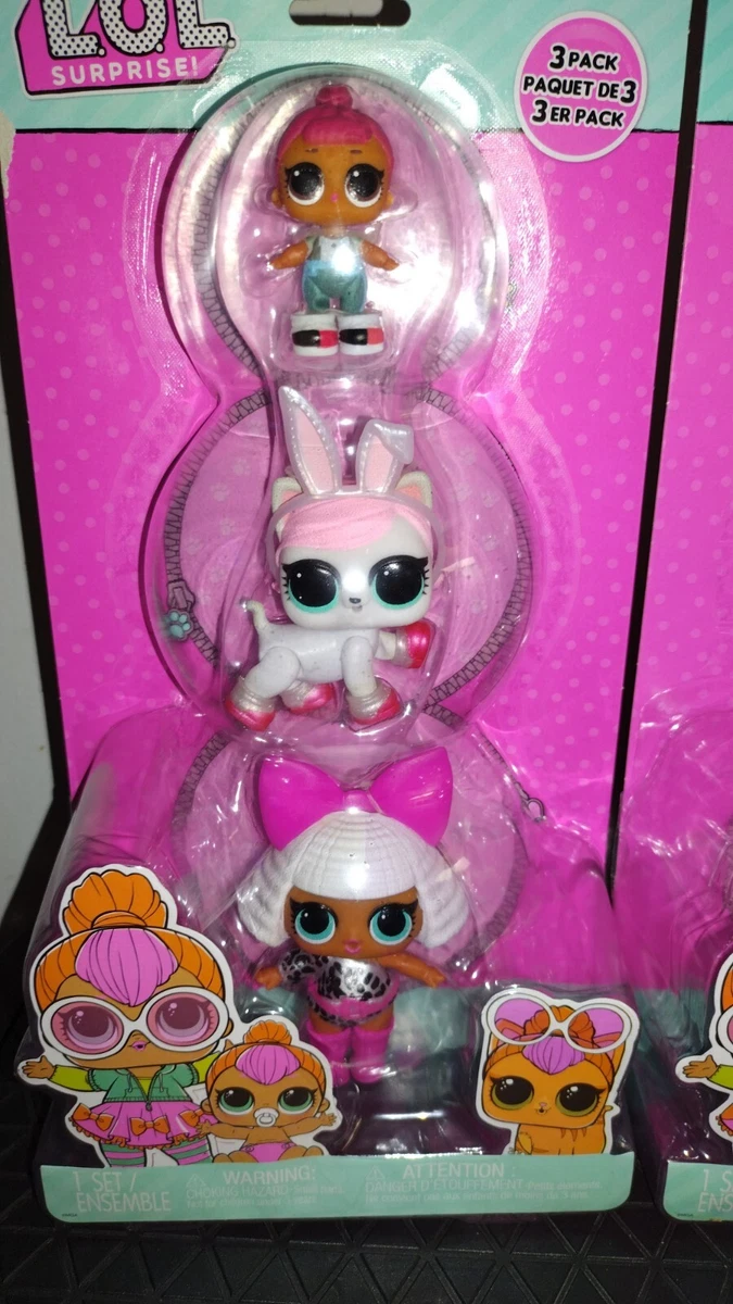 Lol surprise sales pets 3 pack