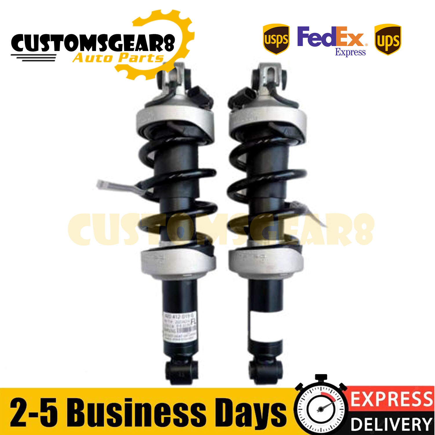 2x Front Shocks Absorbers Struts Magnetic Ride For Audi R8 V8 4.2 FSI 2007-2015