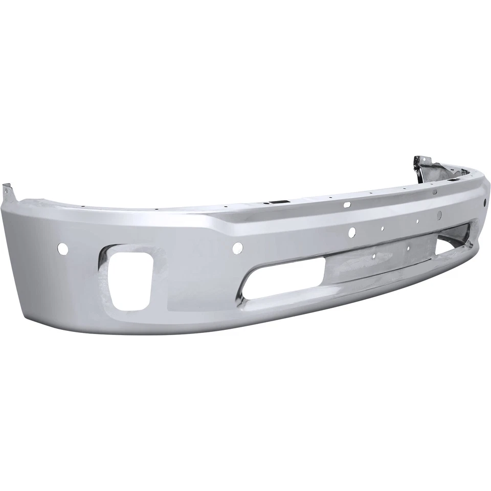 Steel Front Bumper Cover Lower Bottom Bar For 2014-2018 Ram 1500 W/Fog Hole - Image 4 of 4