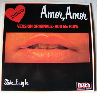 Rod Mc KUEN Vinyl 33 T '' Love , Love '' IBACH DISCS