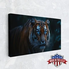 The Quiet Apex Tiger Canvas Print for Home Decor, Wall Decor Art Print Poster