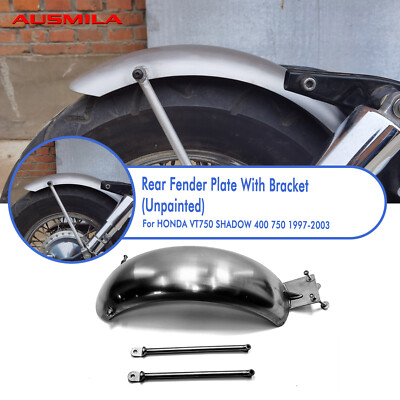 Shadow 400 Rear Fender Rails Motorcycle Rear Fender Guard Plate Cover Kit For HONDA SHADOW 400 750 ...