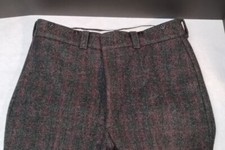 Vintage Woolrich Malone Men's Heavy Wool Hunting Trousers Size 42 Made in USA