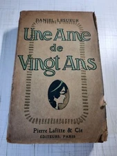 Daniel Lesueur, 'Une ame de vingt ans' (Paris: Pierre Lafitte ed., 1911)