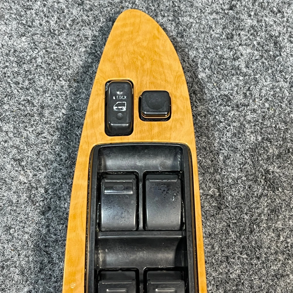 Interruptor maestro de ventana eléctrica Toyota Avalon 2005 2006 2007 2008 2009 OEM MADERA Foto 3 de 4