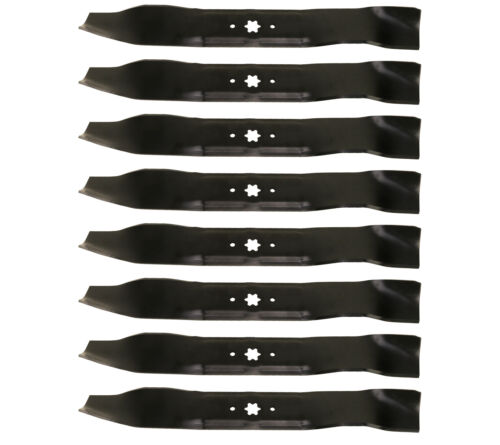 (8) USA Mower Blades® Mulching for Troy Bilt 490-110-M115 42" Deck
