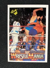 1990 Classic WWF Earthquake Hacksaw Jim Duggan WWF, WWE Wrestle Mania 6