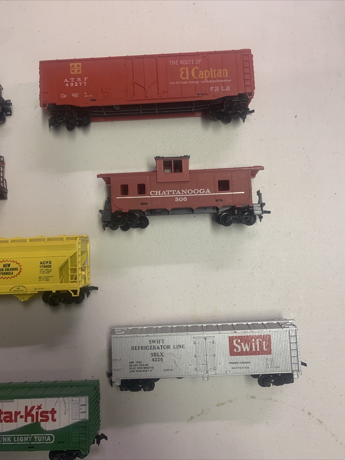 HO Train Car Lot 11 Cars eBay