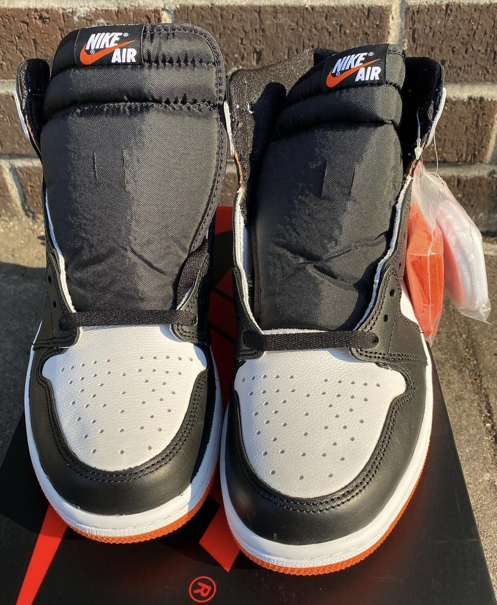 Nike Air Jordan 1 Electro Orange Brand New Free Ship 575441-180 