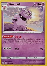 116/264 GRANBULL | RARE | FUSION STRIKE POKEMON CARD