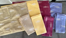 Trillium Design Imports Set of 4 Placemats & 4 Napkins 100% Cotton