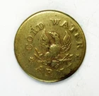 Original Pre-Civil War Cold Water Army Cuff Button Temperance Movement
