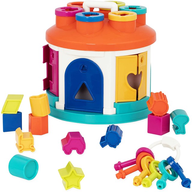 Baby Shape Sorting Toy Developmental Colorful House Toddler Shape