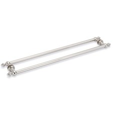 Symphony 24" Cuttable Back-to-Back Towel Bar - Polished Nickel