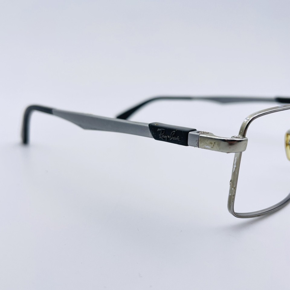 RAY BAN eyeglasses SILVER SQUARE glasses frame MOD RB 6275 2502 eBay