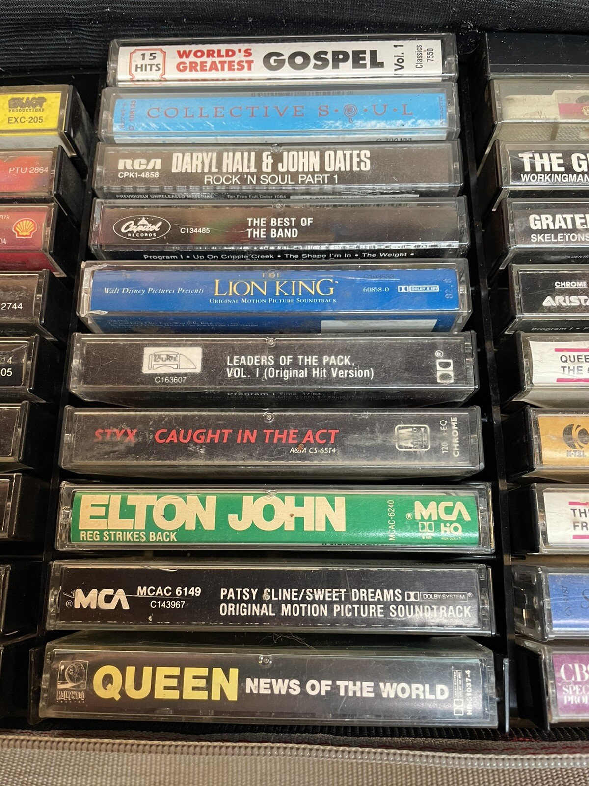 Lot of 50 Vintage 70's &amp; 80's Rock and Roll Cassette Tapes Queen Grateful Dead | eBay