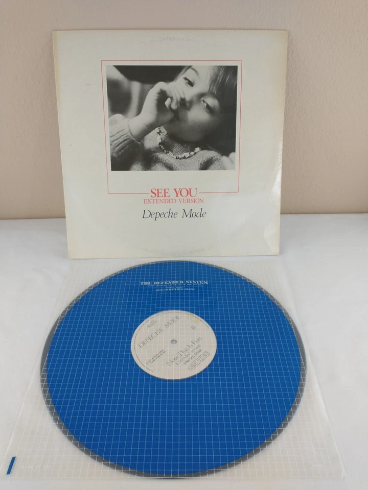 Depeche Mode - See You 12" EP Vinyl Record 1980's Maxi Single Rare Find New Wave Foto 2 de 4